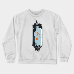 Music from a tube Crewneck Sweatshirt